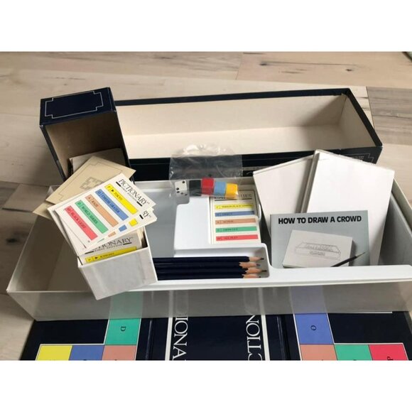 Vintage Pictionary Game 80's - Picture 3 of 6